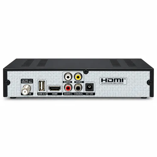 SOLID HDS2-2130DLX HD Digital Free-to-Air Satellite Set-Top Box | MPEG-4 | Full HD 1080p | DVB-S2